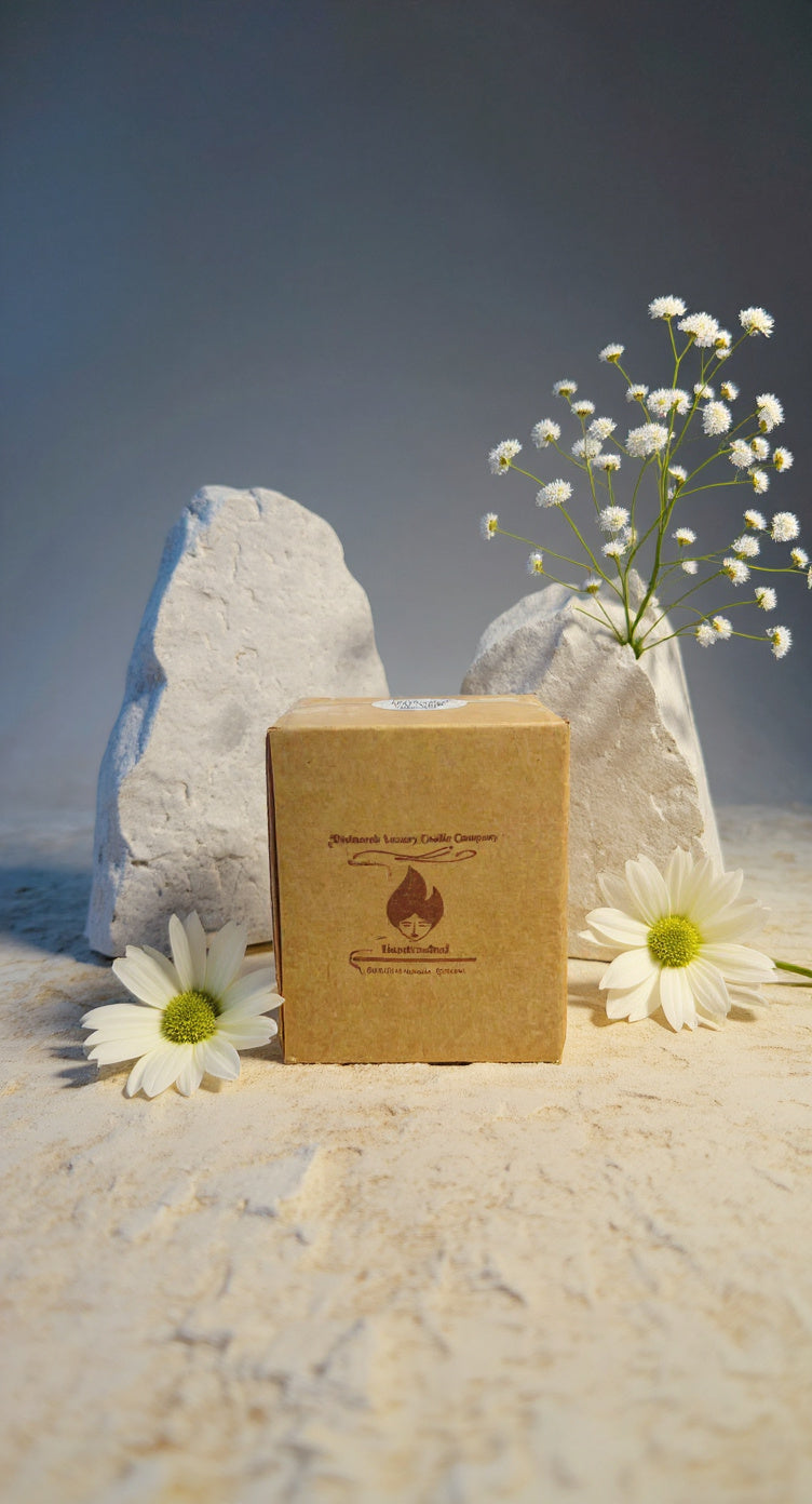 16 OZ | Virgin Coconut Soy Blend Candles with Crackling Wooden Wicks | Divinorah Luxury Candle Company | Non-Toxic | Large