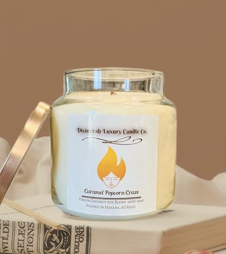 Tawny Coffee Grounds | 10 Oz | Coco Soy Beeswax | Crackling Wooden Wick | Divinorah Luxury Candle Company | Non-Toxic (Copy)